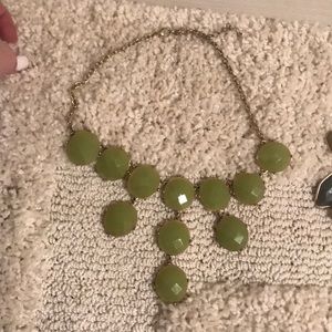 Francesca’s green necklace